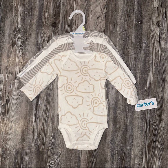 Carter's Other - Carter's Long Sleeve Onesies Set of 4 - NWT